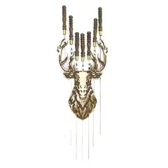 Skewers set A118 deer 7 pcs