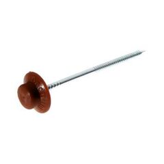Nails for bitumen corrugated sheets Gutta 2.8x70 mm 100 pcs brown