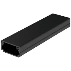 Cable channel KOPOS 20X10 2m black