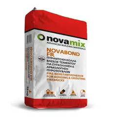 წებო ფილის ცეცხლგამძლე Novamix Novabond FR 25 კგ