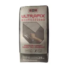 Клей для плитки Ultrafix Premium 25 кг