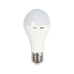Lamp V-TAC 9W 4000K E27 7010 A70 with battery