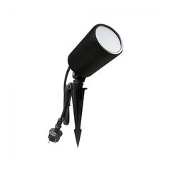 Garden light V-TAC LED 5.2W WI-FI RGB 3IN1+RGB black IP65 3014
