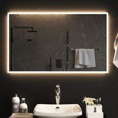 Mirror with backlight and anti-fog Ensli 14088 SQUARE-D-LED 24W