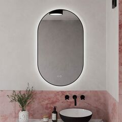 Mirror with backlight and anti-fog Ensli 13438 CAPSULE-D 24W