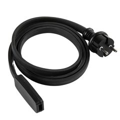 Plug with connector New Light 1.5m black