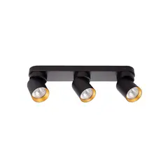 Spot Milagro ML9937 Andy 3 GU10 Black Gold