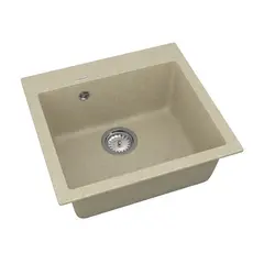 Мойка кухонная бежевая Vankor Orman Beige OMP 01.49