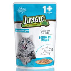 Wet food for cat Jungle salmon 100gr