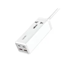 Extension adapter LDNIO SC1418 1 2m 2 USB-A C