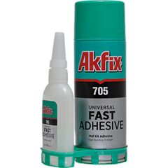 Glue with activator Akfix 705 GA0655 125 g + 500 ml
