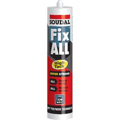 Акриловый герметик Soudal Fix All Hight Tack 280 мл белый