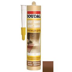Parquet sealant Soudal 300 ml cherry
