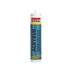 სილიკონი Soudal Acryrub 500 გ