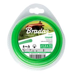 Леска для триммера Bradas ZTO1315B 1.3 мм 15 м