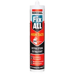 წებო ჰერმეტიკი Soudal Fix All High Tack 290 მლ ნაცრისფერი
