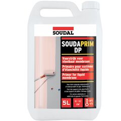 გრუნტი თხევადი მემბრანის Soudal Soudaprim DP 5 ლ