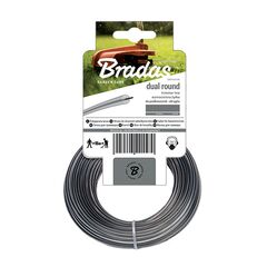 Леска для триммера круглая Bradas Ripper Dual ZRO24100K 2.4 мм 100 м