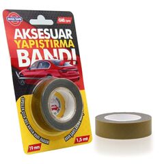 Скотч двухсторонний для автомобиля Boss Tape 19 мм 1.5 м