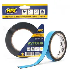 Лента автомобильная двусторонняя HPX Avtofix DSA0905 5Mx9MM