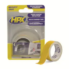Лента светоотражающая желтая HPX ZC11S 1.5Mx19MM