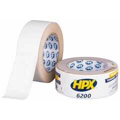 ლენტი არმირებული HPX 6200 CW5025 50 მმ 25 მ თეთრი