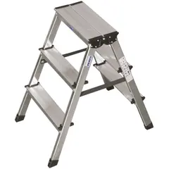 Double-sided stepladder Krause Dopplo 2х3 steps 120397