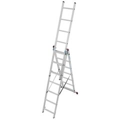 Aluminium ladder Krause Corda 010377 3x7
