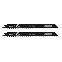 პირი ბეწვა ხერხის ხისთვის Raider RD-WS1111K 225/125 მმ 2 ც