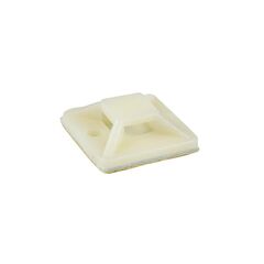 Cable Tie Mount self-adhesive EKF PROXIMA 25x25mm 20pcs white