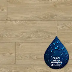 Laminate Classen Evolution oak foggia 1285x280x8 mm AC5/33 4V