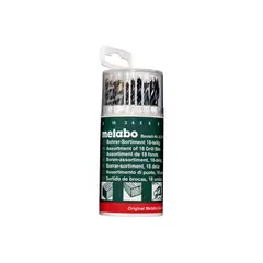 Set of drills Metabo 3-10 mm 18 pcs (627190000)