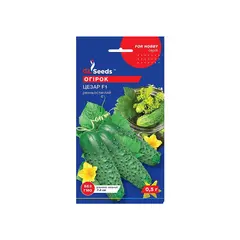 კიტრის თესლი GL Seeds For Hobby Caesar F1 0,5 გ