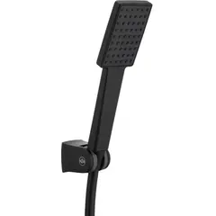 Shower head with holder KFA Logon black