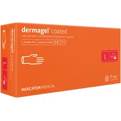 ხელთათმანი ლატექსის dermagel coated - L