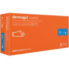 ხელთათმანი ლატექსის dermagel coated - M