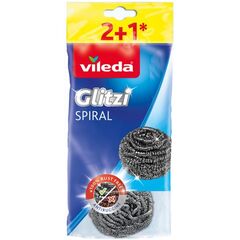 Скребок стальная спираль Vileda 2+1