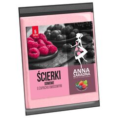 Тряпка хозяйственная с запахом ягод Anna Zaradna 5шт