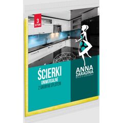 Тряпка хозяйственная жесткая Anna Zaradna 3шт