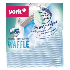 Тряпка из микрофибры для чистки стекол и зеркал York 4771