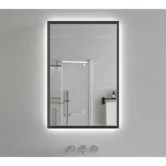 Mirror Led LM-107-BLACK 60x80 cm