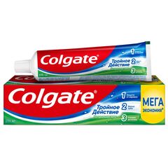 კბილის პასტა COLGATE სამმაგი მოქმედება 150მლ.