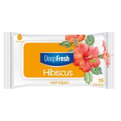 სველი ხელსახოცები Deep Fresh ჰიბისკუსი 15 ც