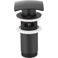 Washbasin siphon KFA Klik-klak black
