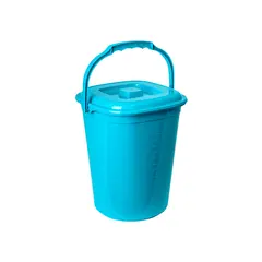 Bucket Aleana Smart with Lid 9L Turquoise