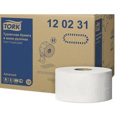 ტუალეტის ქაღალდი Jumbo Advance TORK 170  მეტრი