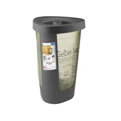 Trash can Rotho 50L FABU anthracite