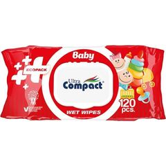 Влажные салфетки Compact 120 шт