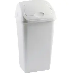 Trash bin HAIDRUN 18 l white
