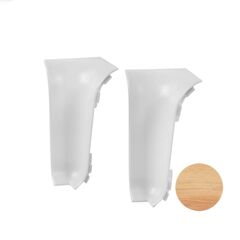 Inside corner for plinth VOX PVC Smart Flex BF-5103 oak spanish 2 pc.